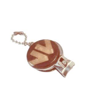 Vintage Chrome Finger Nail Clipper Keychain